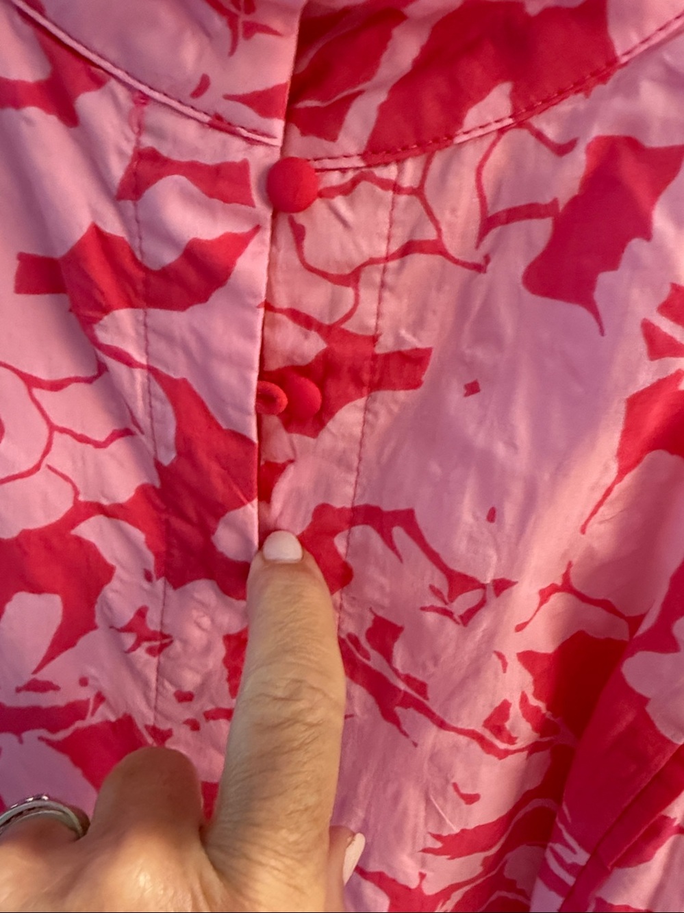 HYacinth House Pink Floral Midi Dress - Lightweight Women's Dress - Picture 4 of 9